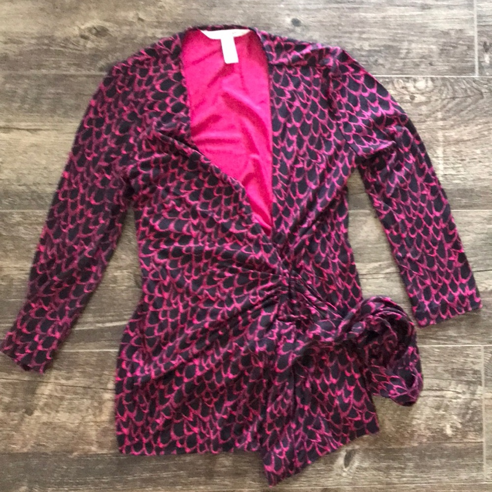 Diane von Furstenberg Wrap Top